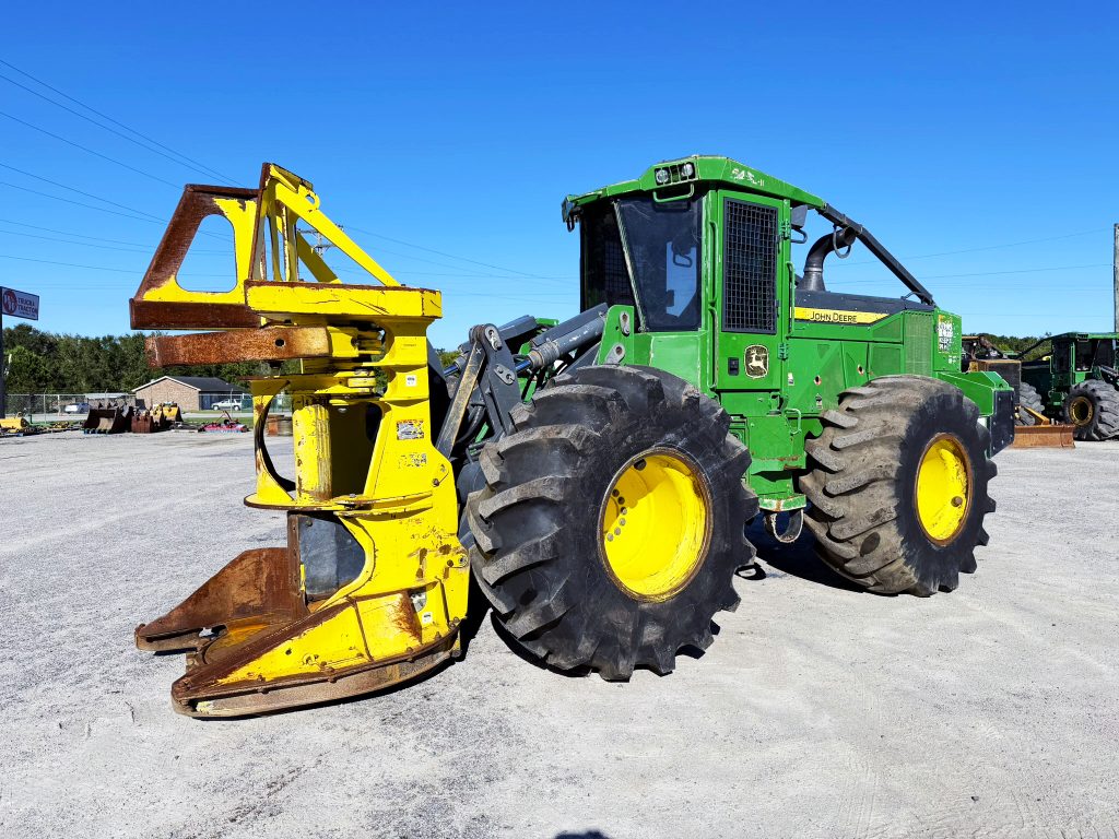 Used Deere 643L2 feller buncher for sale