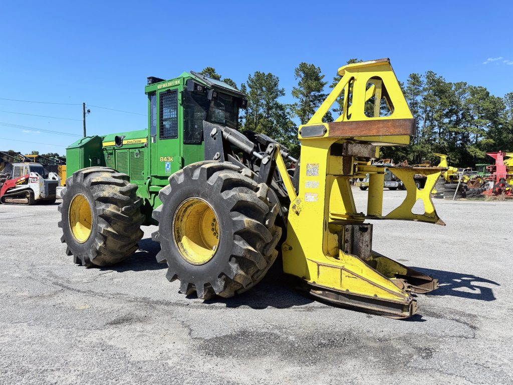 Used John Deere 843K Feller Buncher for Sale