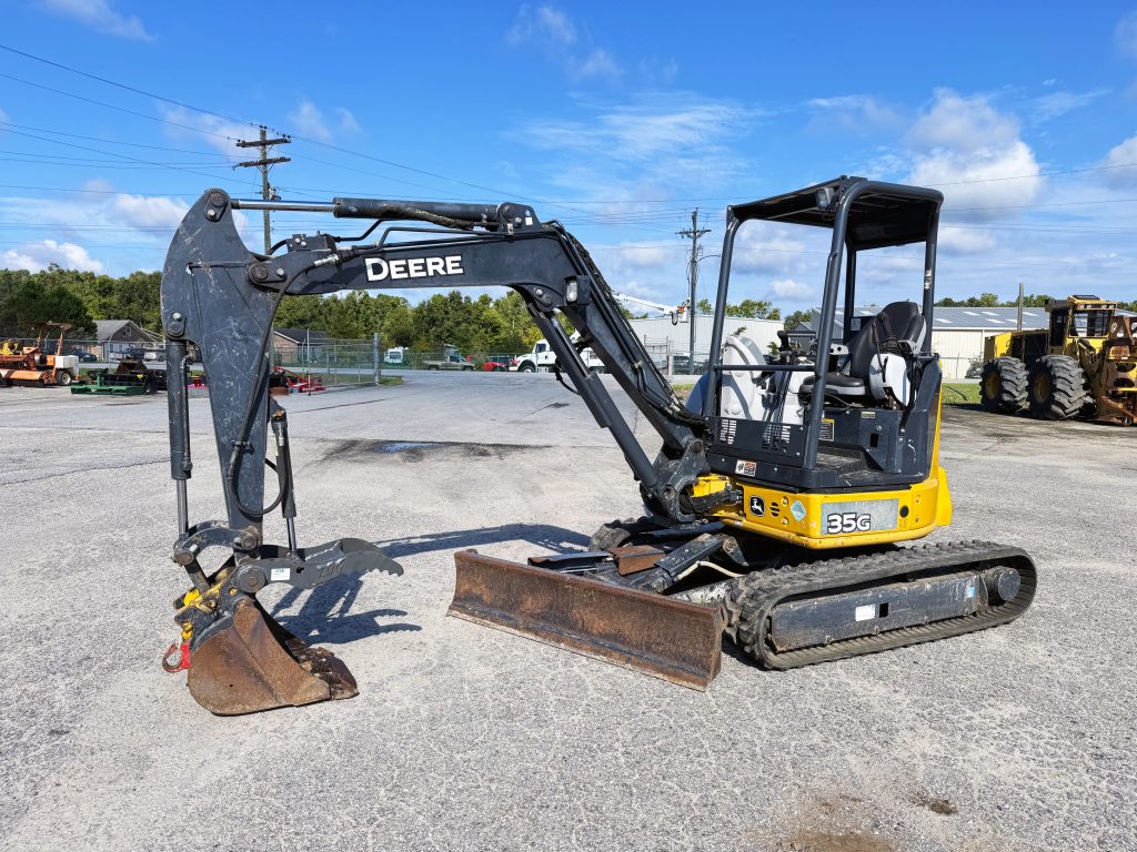 Used Deere 35G mini excavator for sale South Carolina