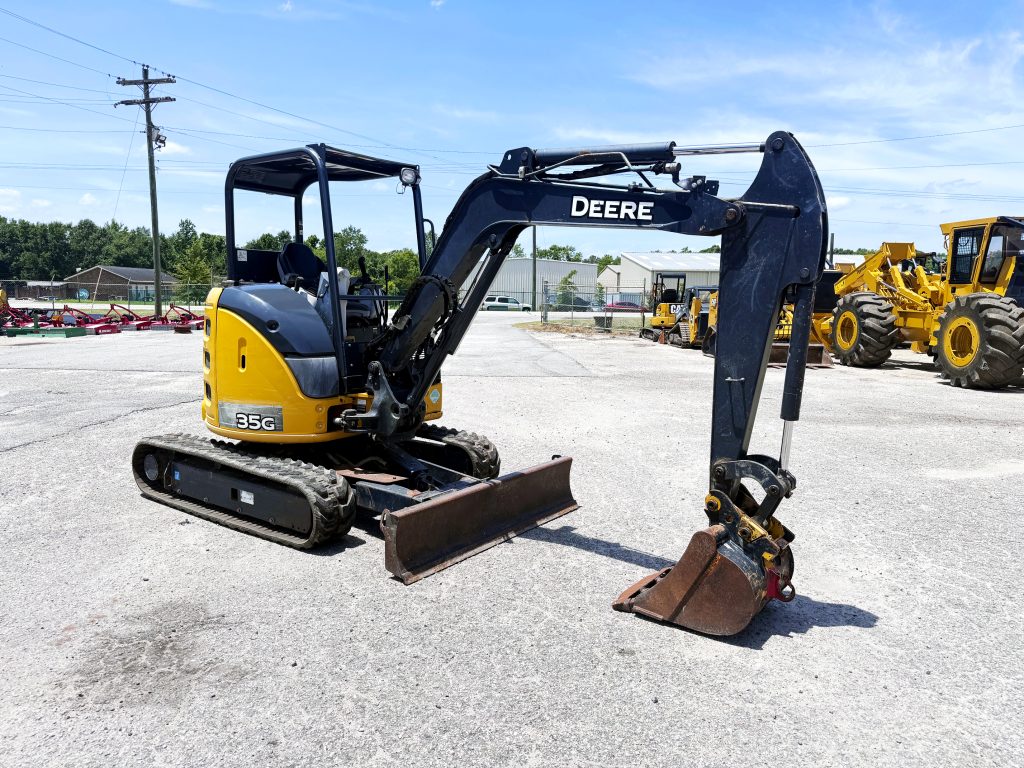 Used Deere 35G mini excavator for sale