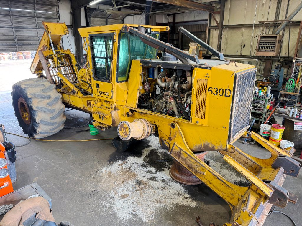 Used Tigercat 630D dual arch skidder for sale