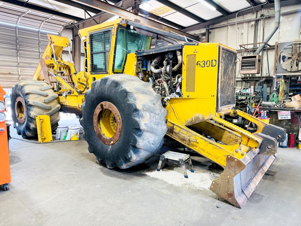 Used Tigercat 630D dual arch skidder for sale