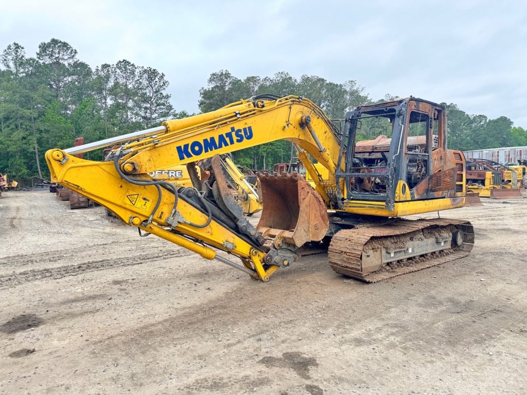 High-quality used parts for a 2021 Komatsu PC130-11 salvage excavator. We offer reliable, tested components including hydraulic pumps, final drives, cylinders, and engine parts at a fraction of the cost of new. Fast shipping nationwide.