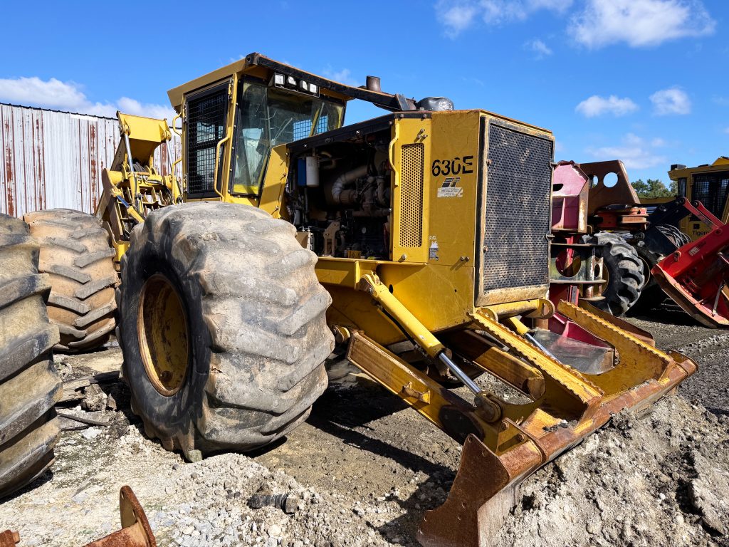 Used 2015 Tigercat 630E dual arch skidder parts for sale