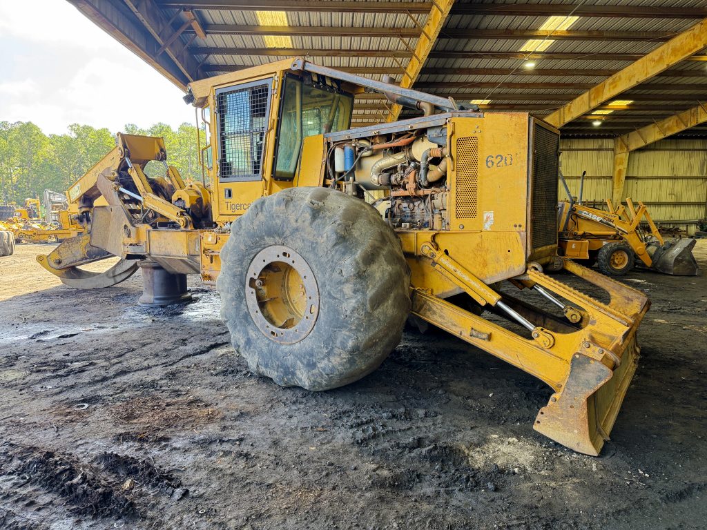 Used 2016 Tigercat 620E dual arch skidder parts for sale