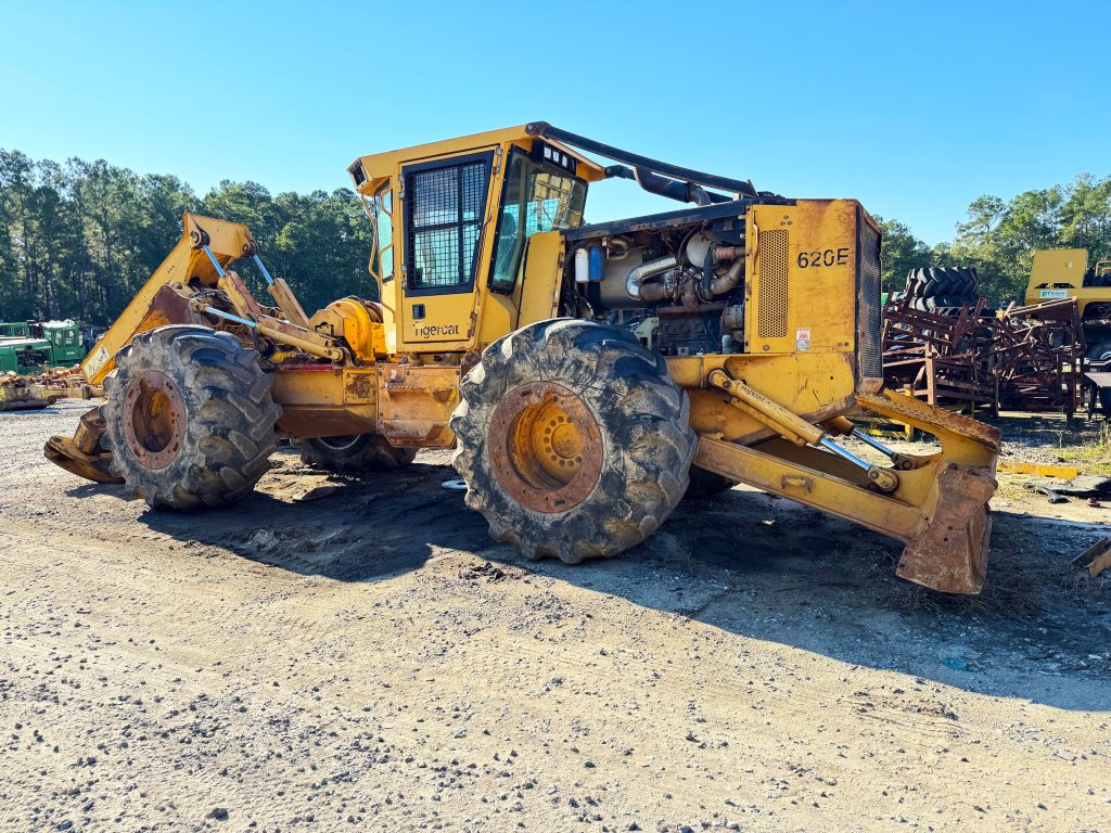 Used Tigercat 620E dual arch skidder parts for sale